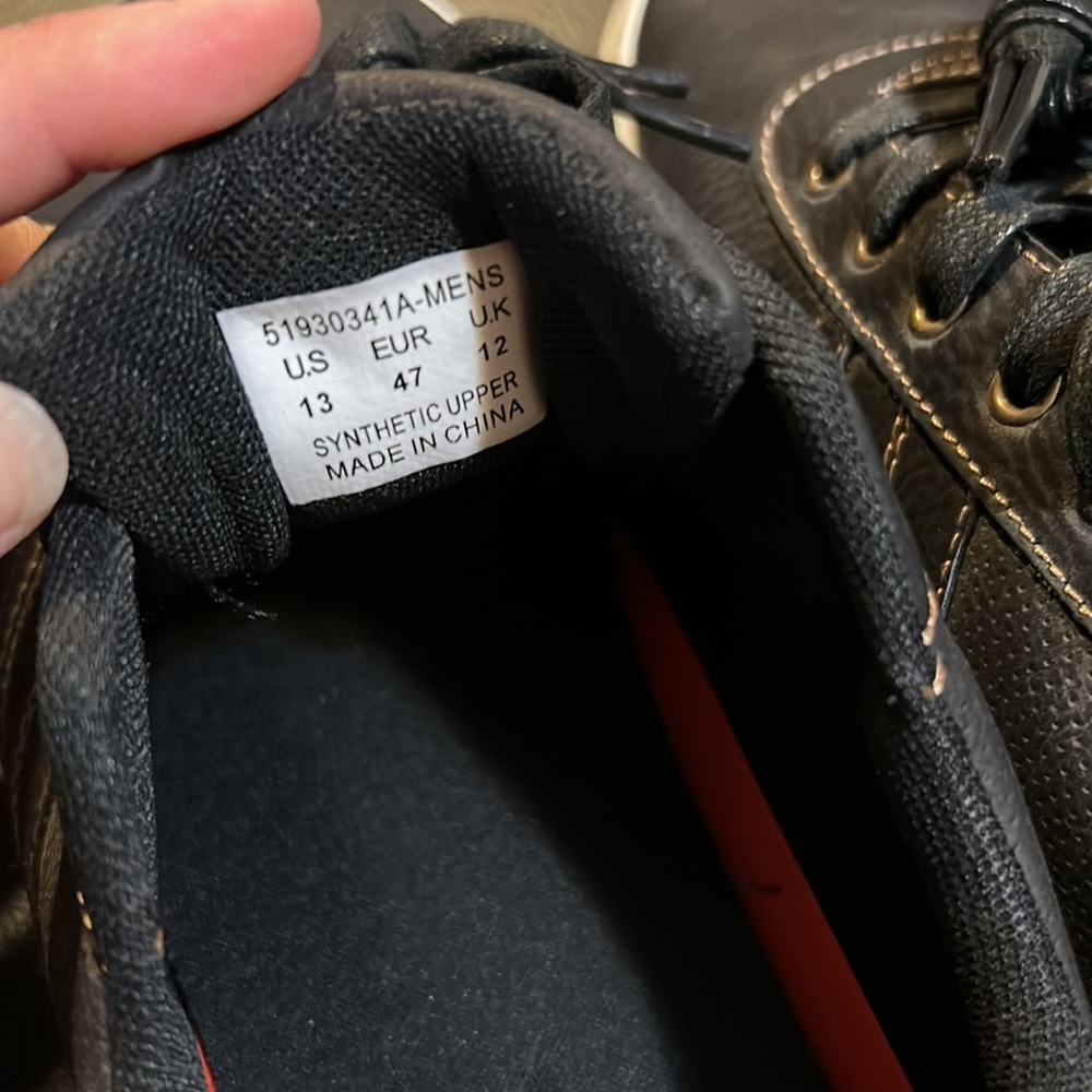 Men’s Levi’s blackshoe size 13 US - Picture 6 of 7
